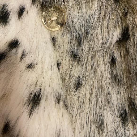 Vintage style leopard print faux fur coat - Picture 8 of 9